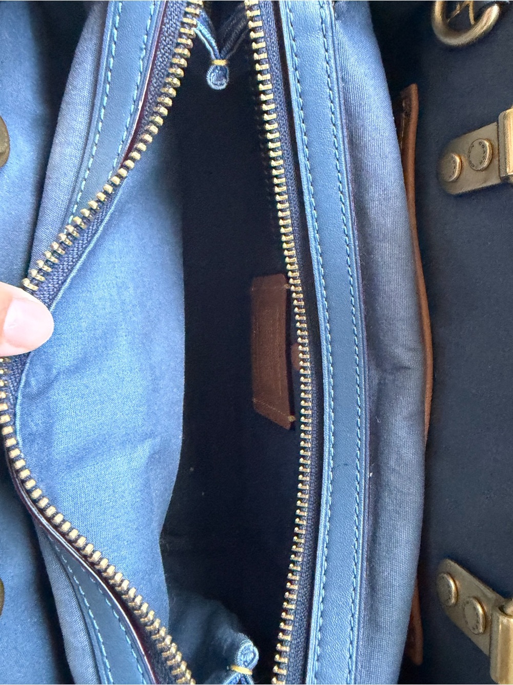 Coach Rogue 25 bag in Signature Denim - Picture 8 of 15